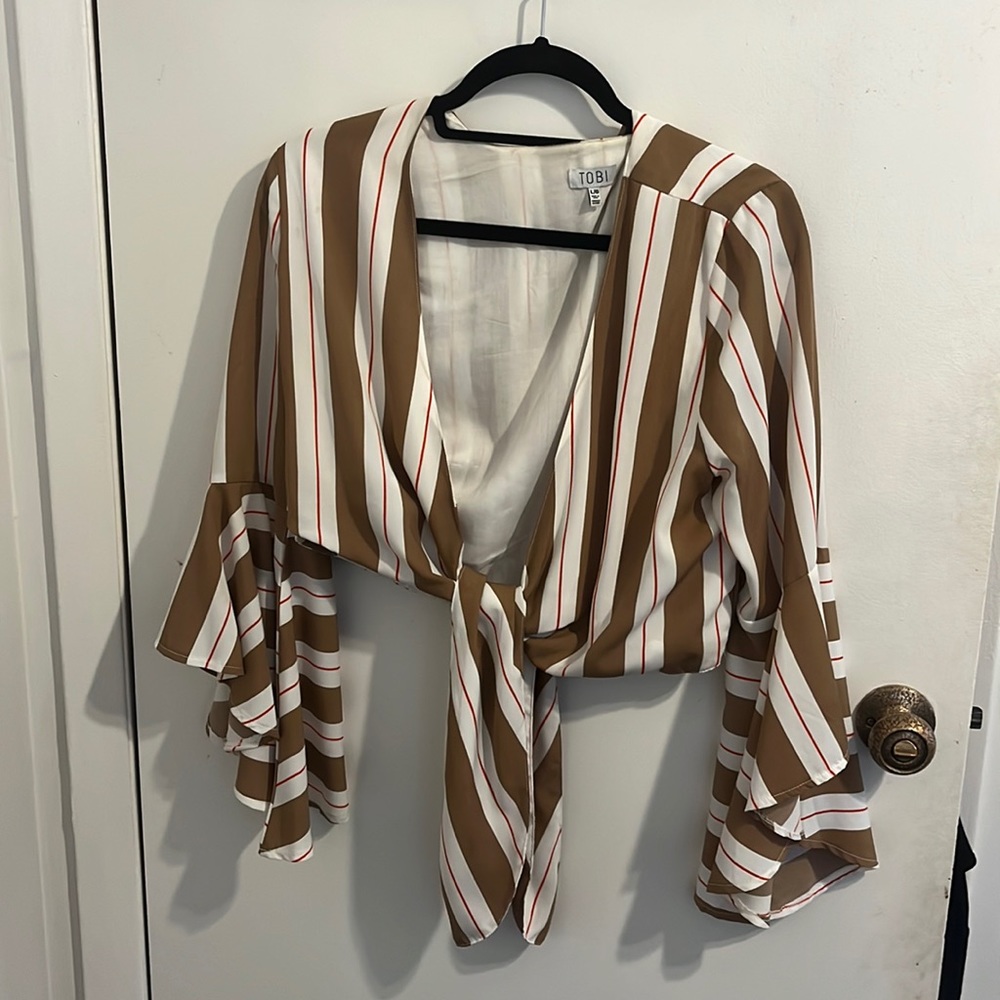 Tobi Flare Crop Top